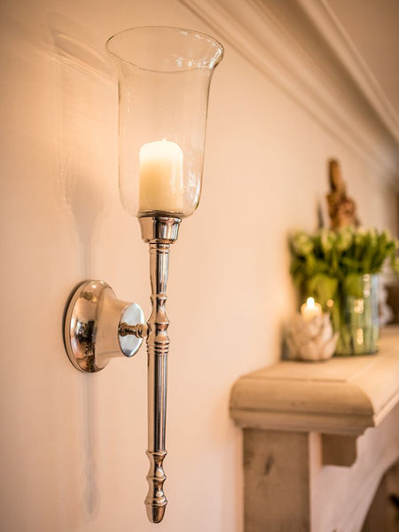 Elegant candle on sale wall sconces