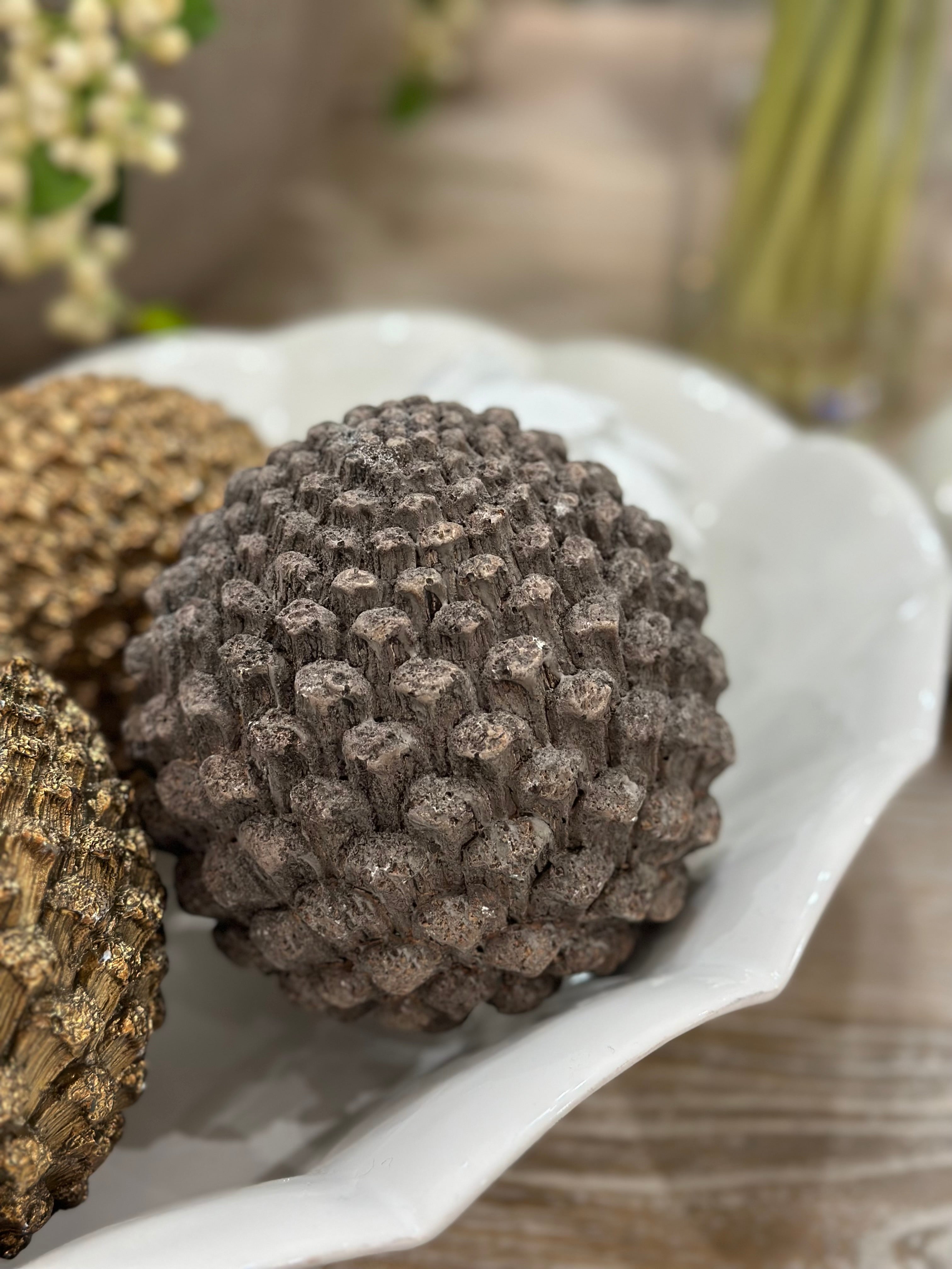 Decorative Pinecone Ornament