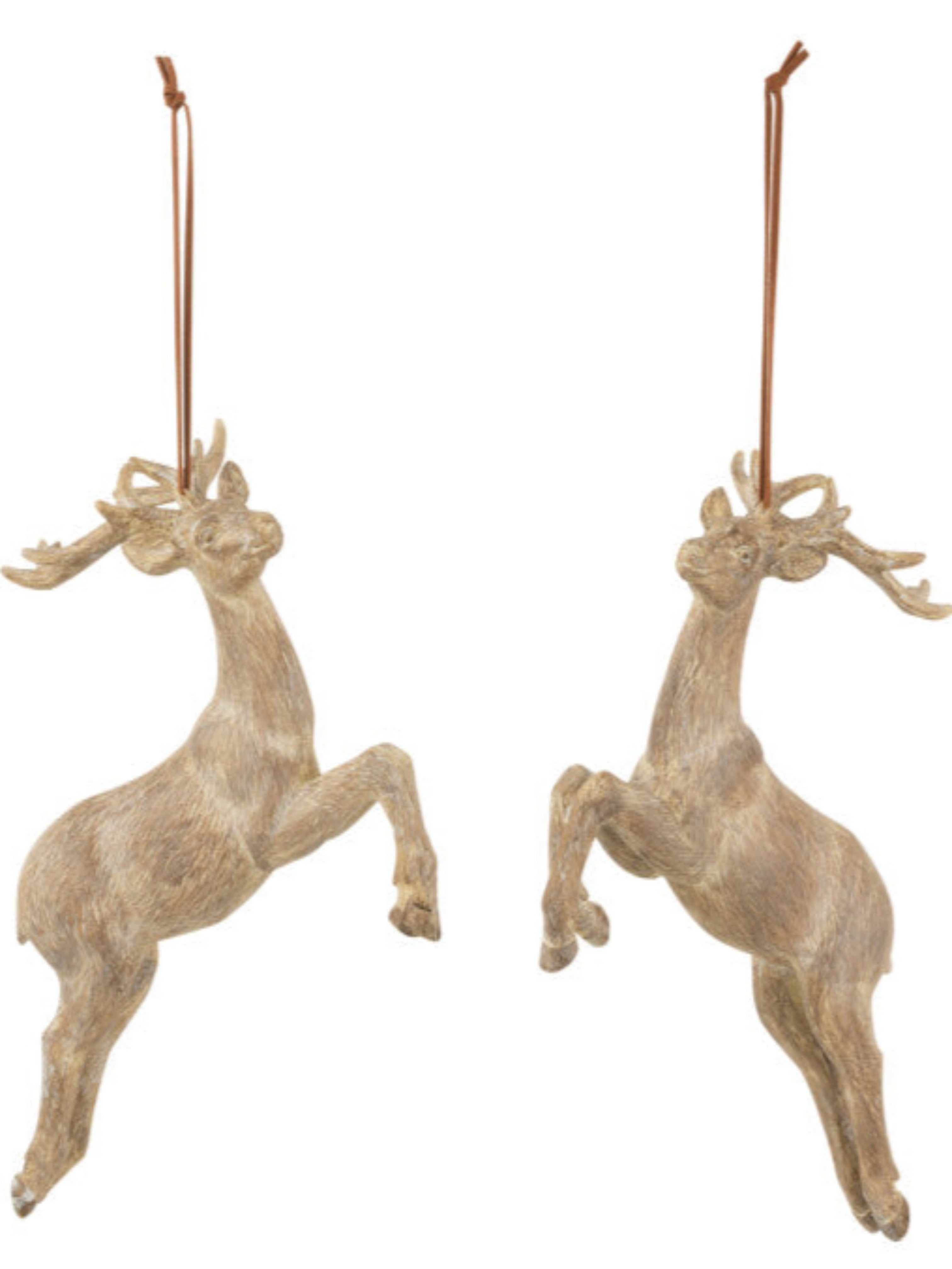 Hanging Reindeer Ornament (2pcs)