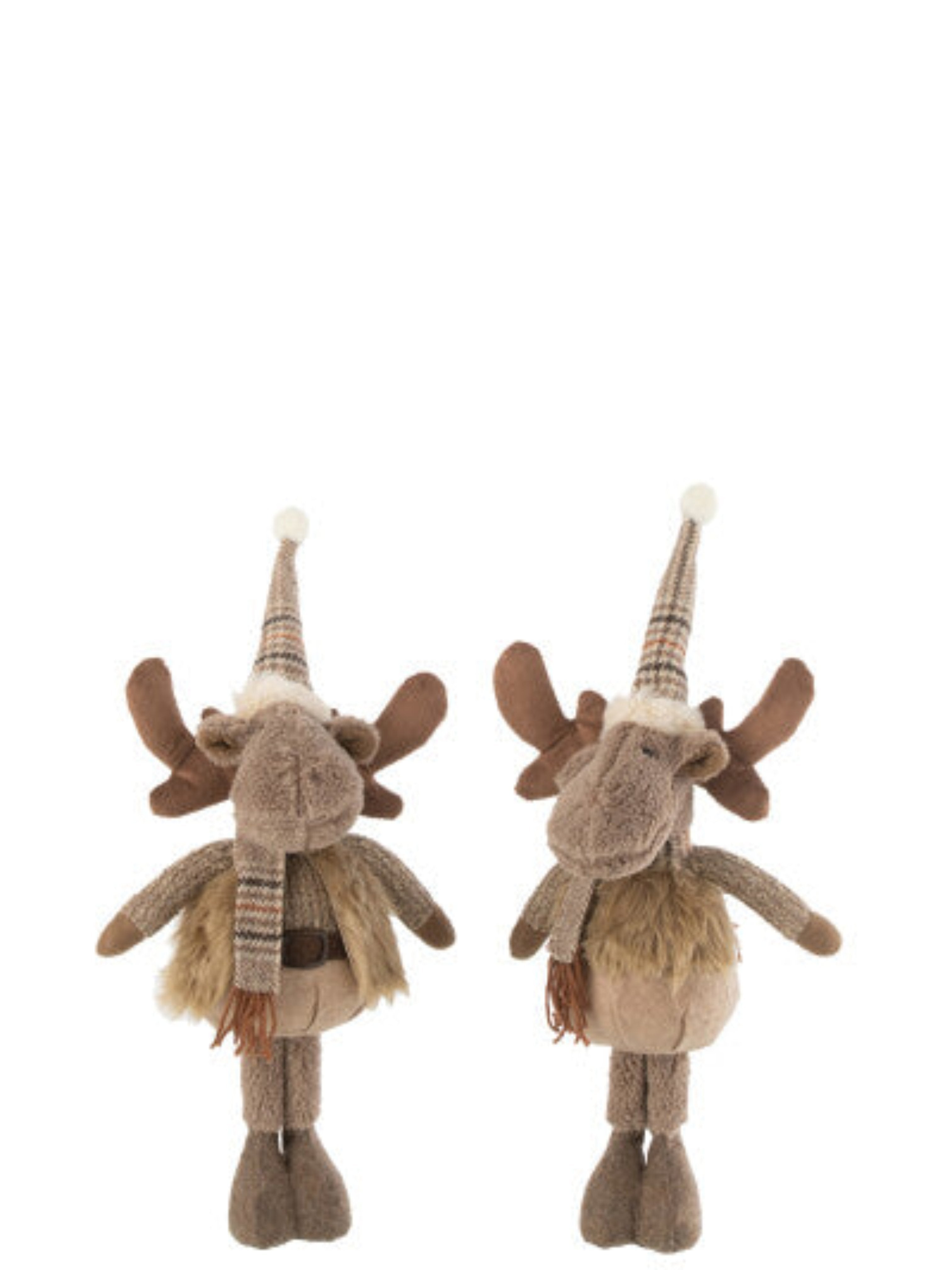 Standing Textile Reindeers (2pcs)