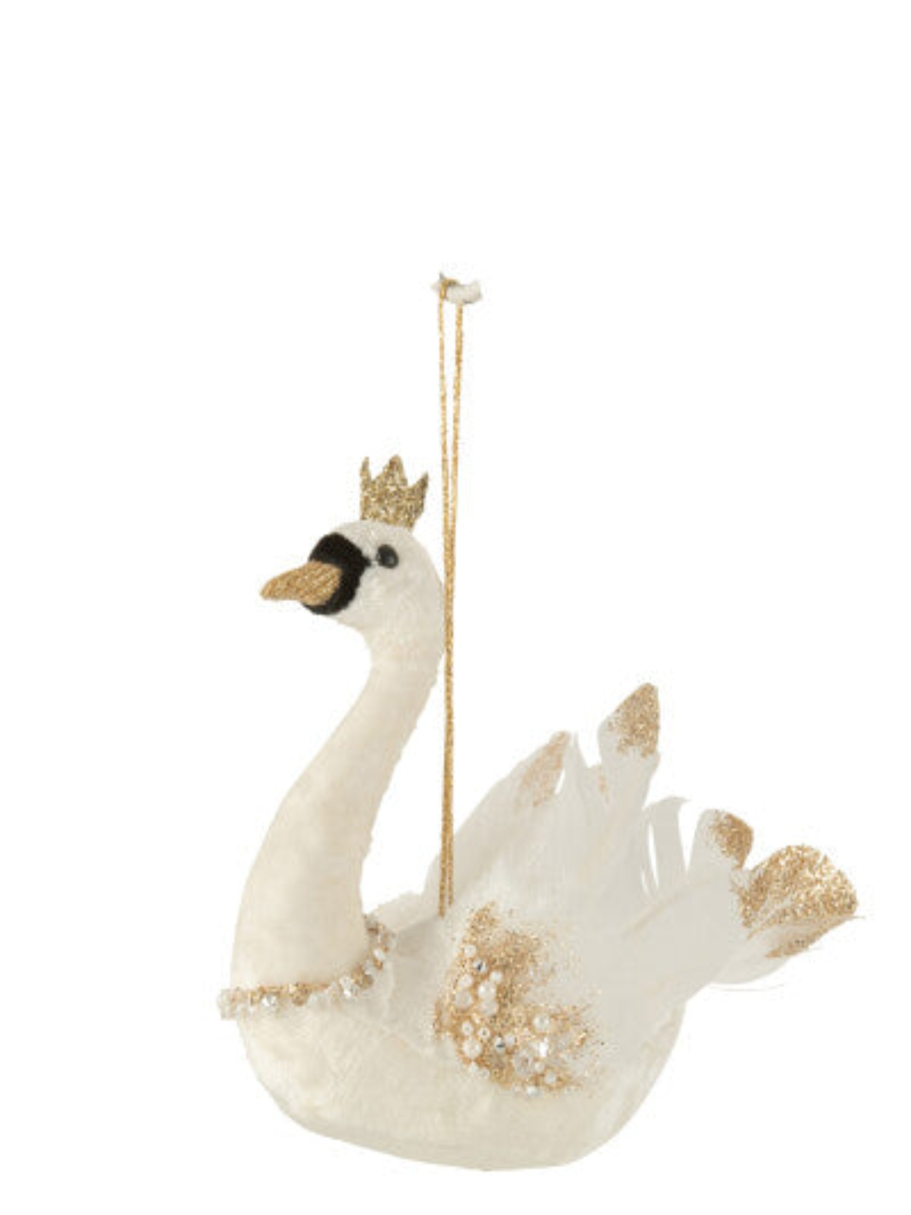 Hanging Textile Swan