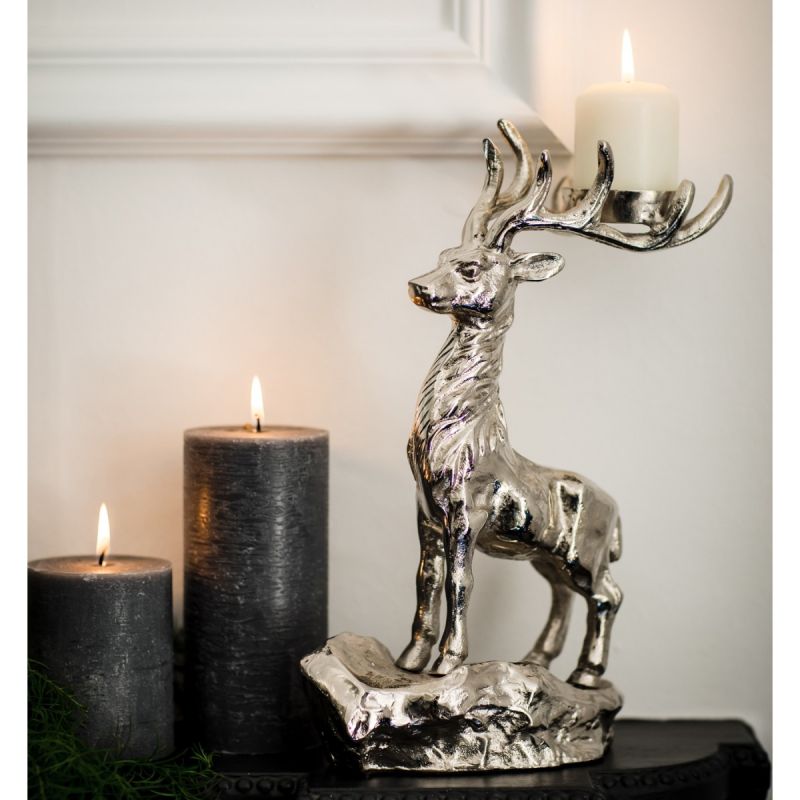 Culinary Concepts Standing Stag Candle Holder