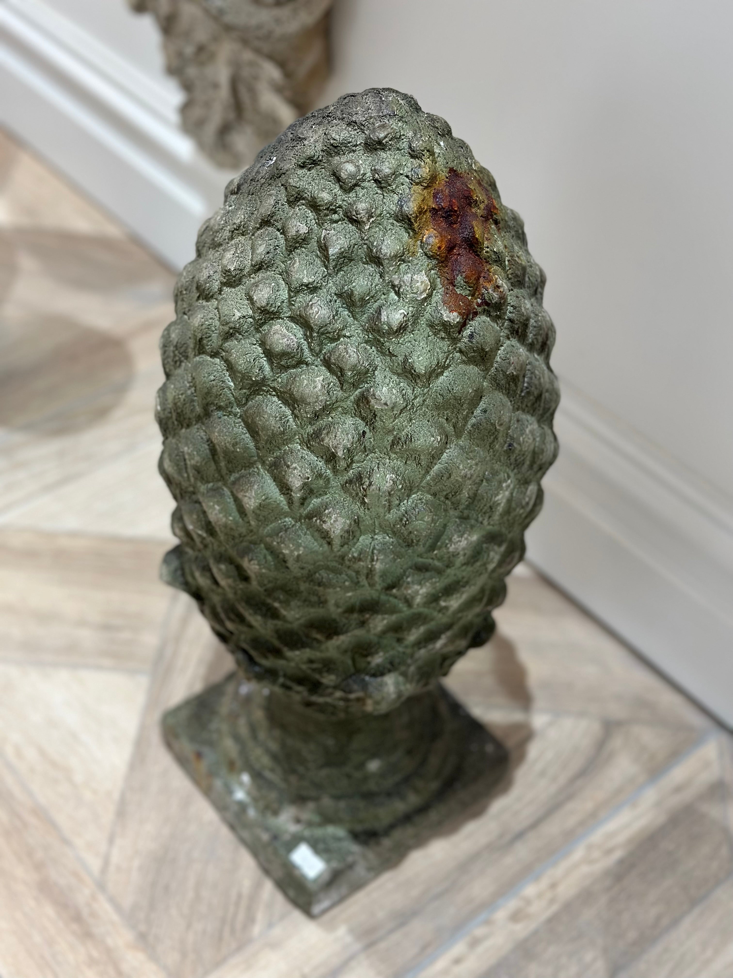 Rustic Weathered Pinecone Ornament