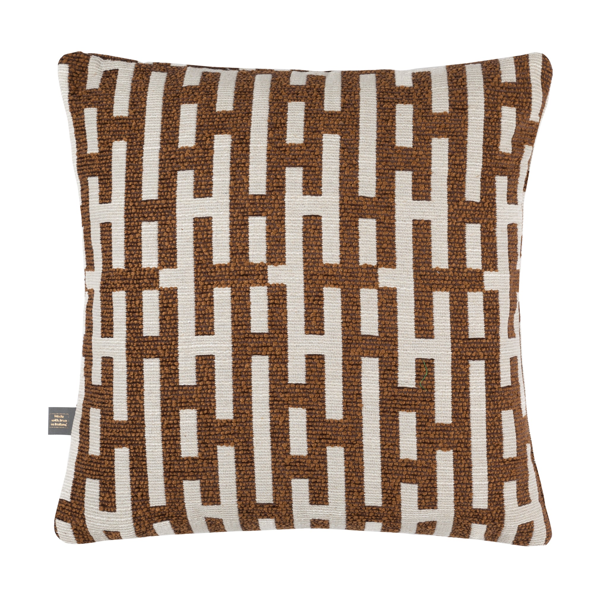 Hugo Cognac Cushion | Multiple Sizes