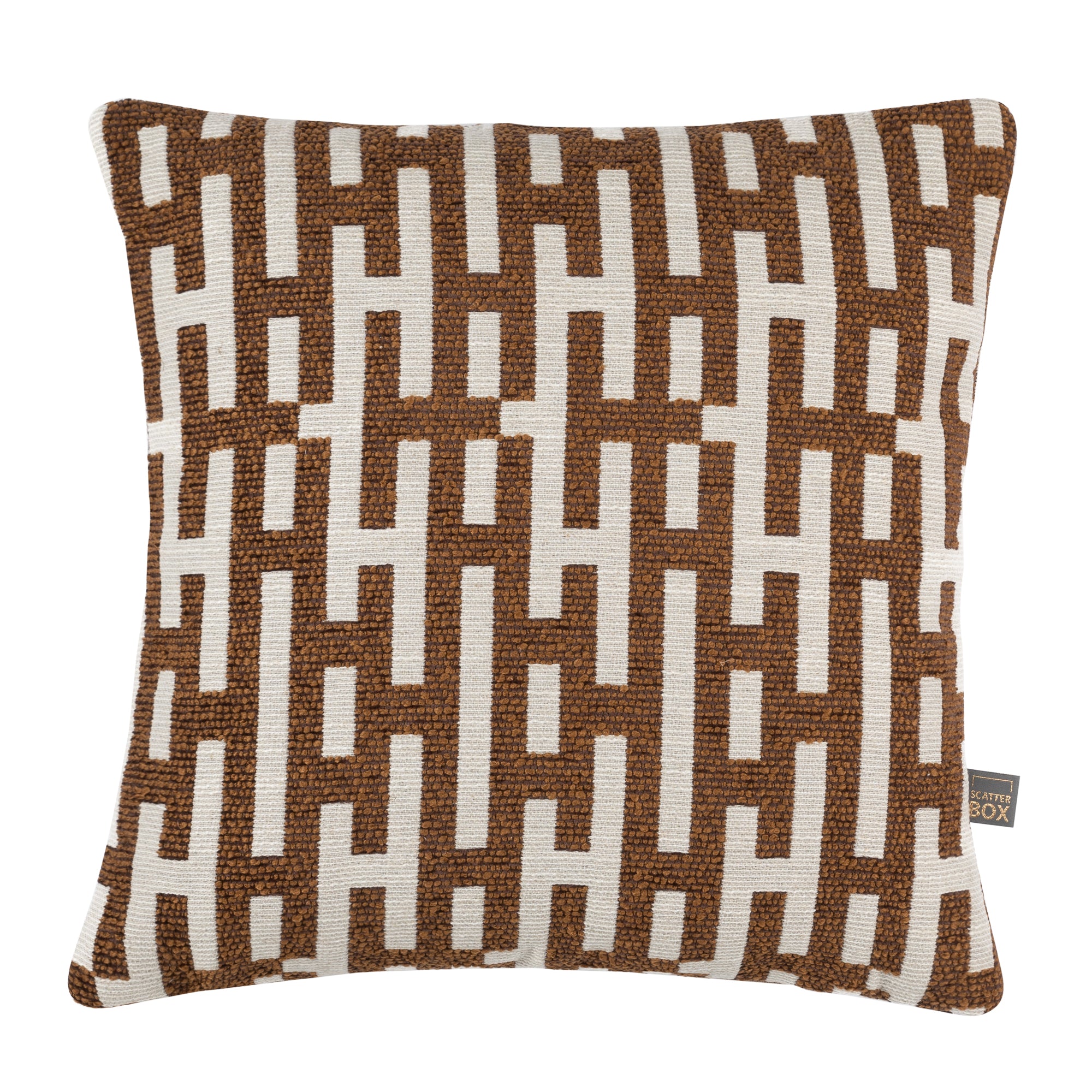 Hugo Cognac Cushion | Multiple Sizes