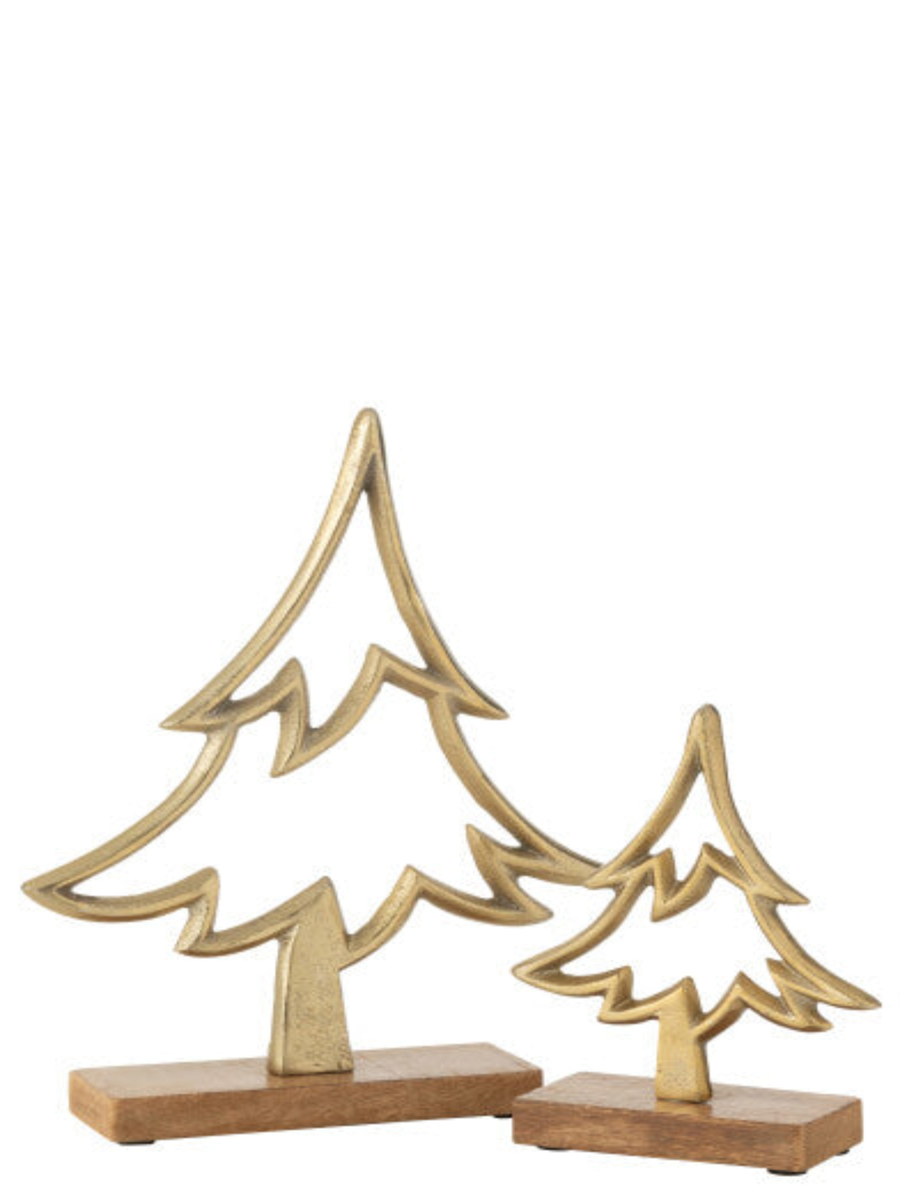 Christmas Tree Ornament on Wooden Base | Multiple Sizes