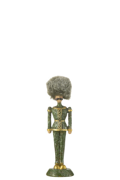 Fur Hat Green Christmas Nutcracker | Multiple Sizes