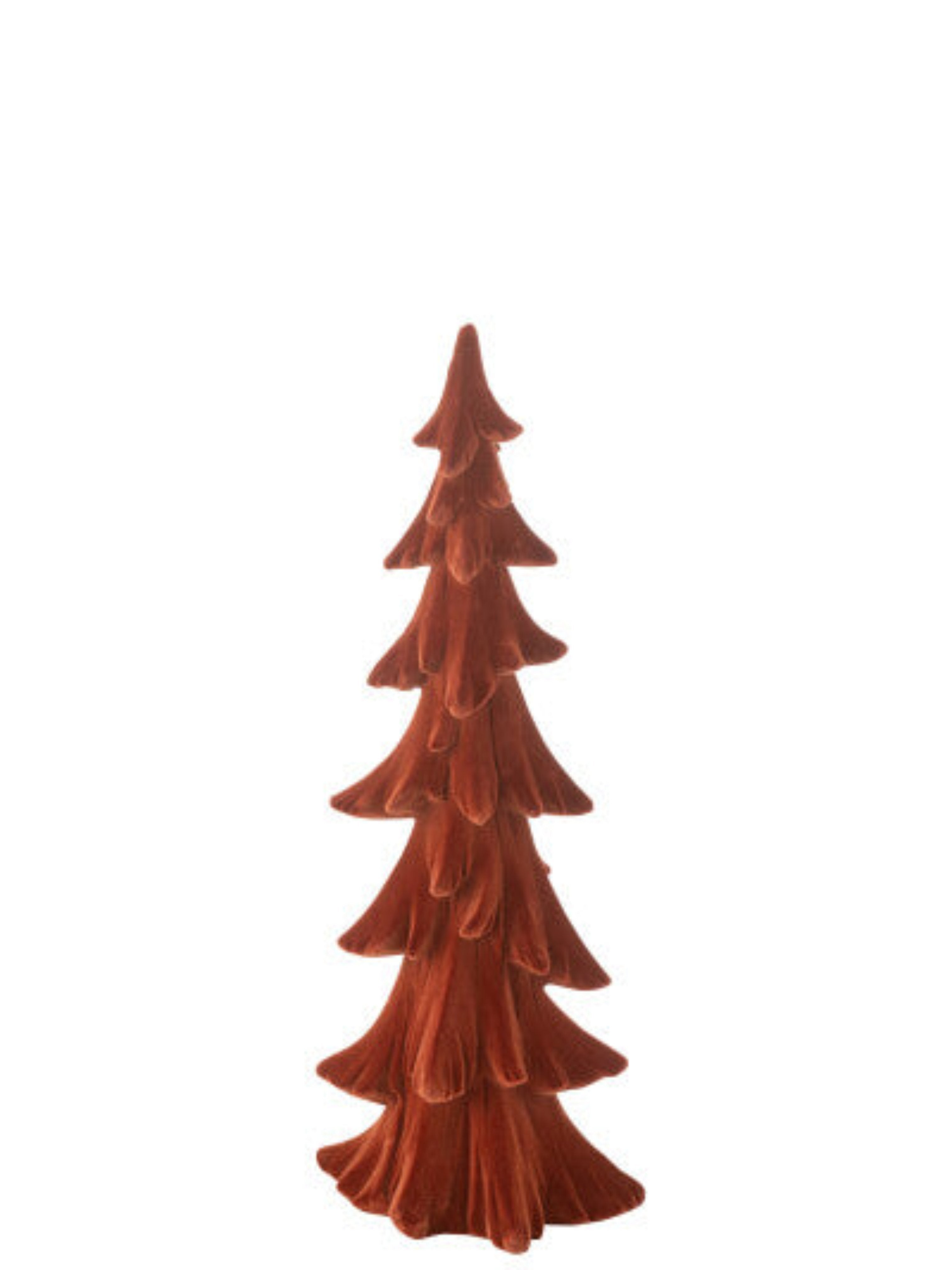 Burgundy Velvet Christmas Tree Ornament | Multiple Sizes