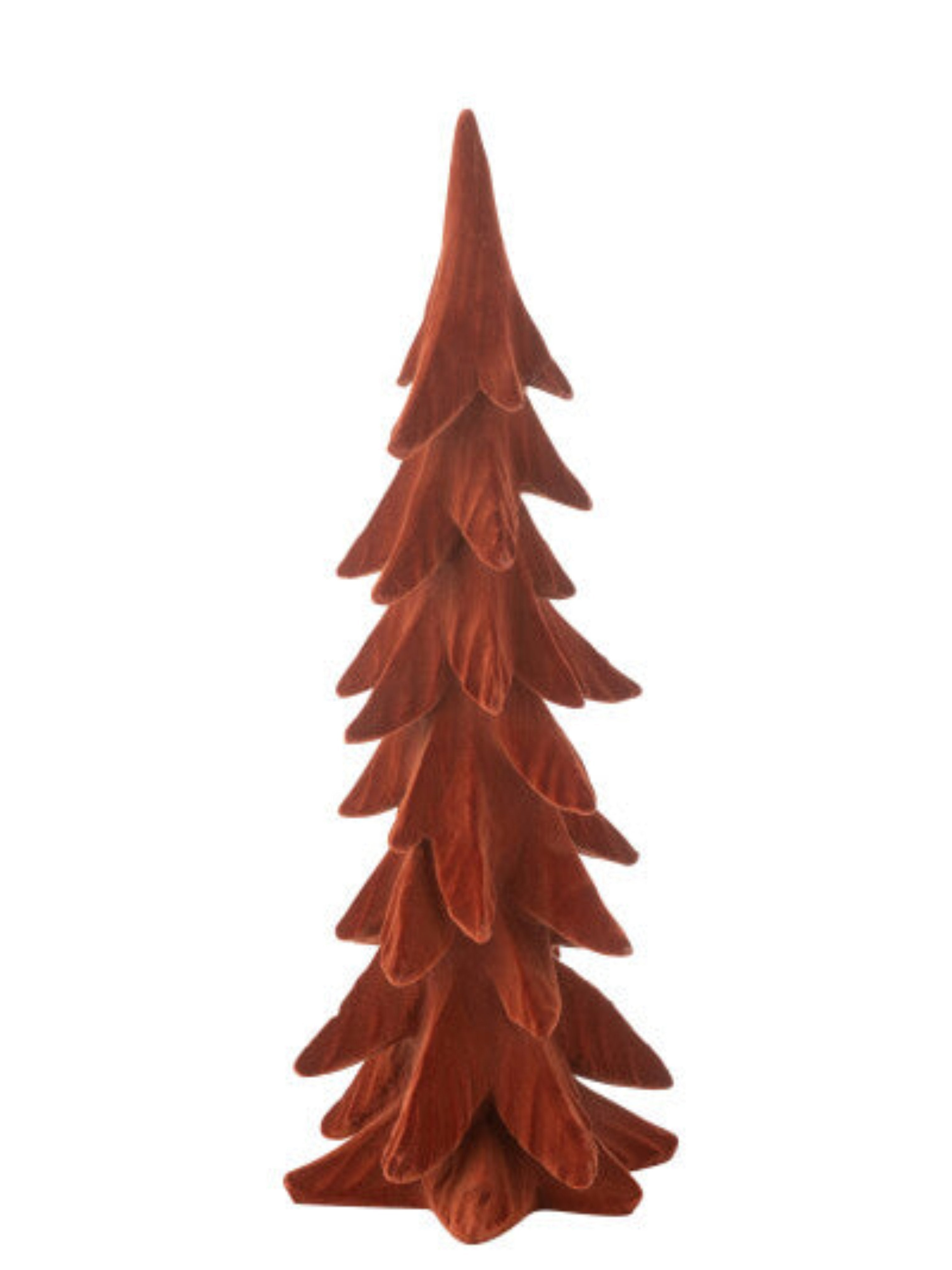 Burgundy Velvet Christmas Tree Ornament | Multiple Sizes