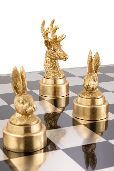 Large Animal Chess Set