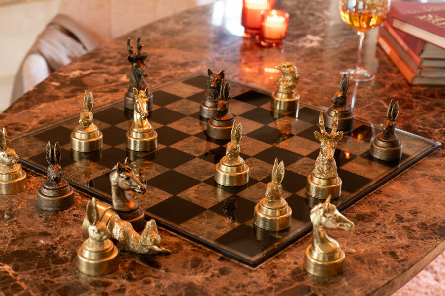 Large Animal Chess Set