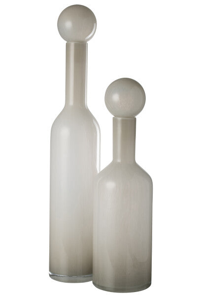 Grey Bottle Ornament | Multiple Sizes