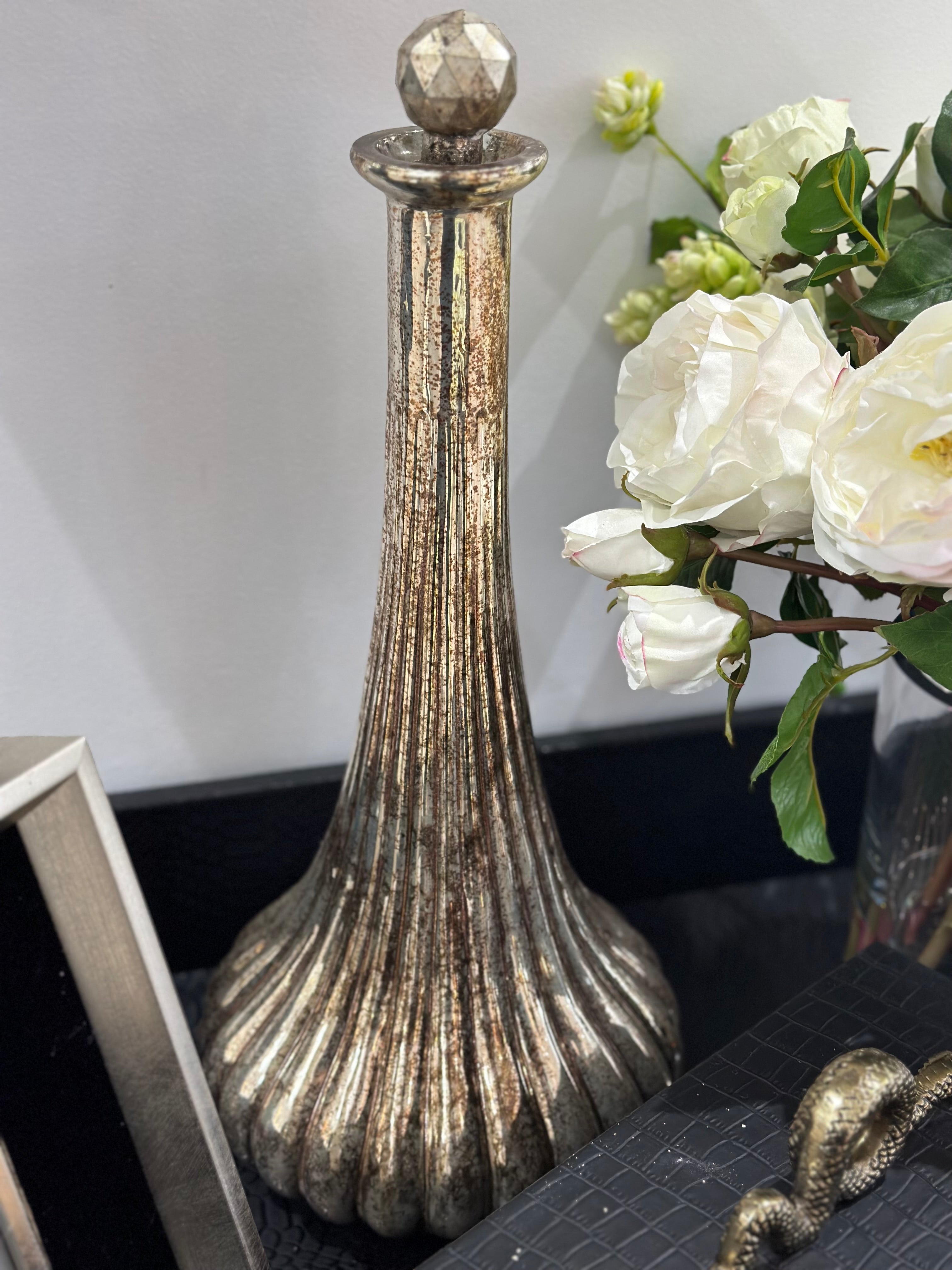 Burnished Elle Decorative Decanter