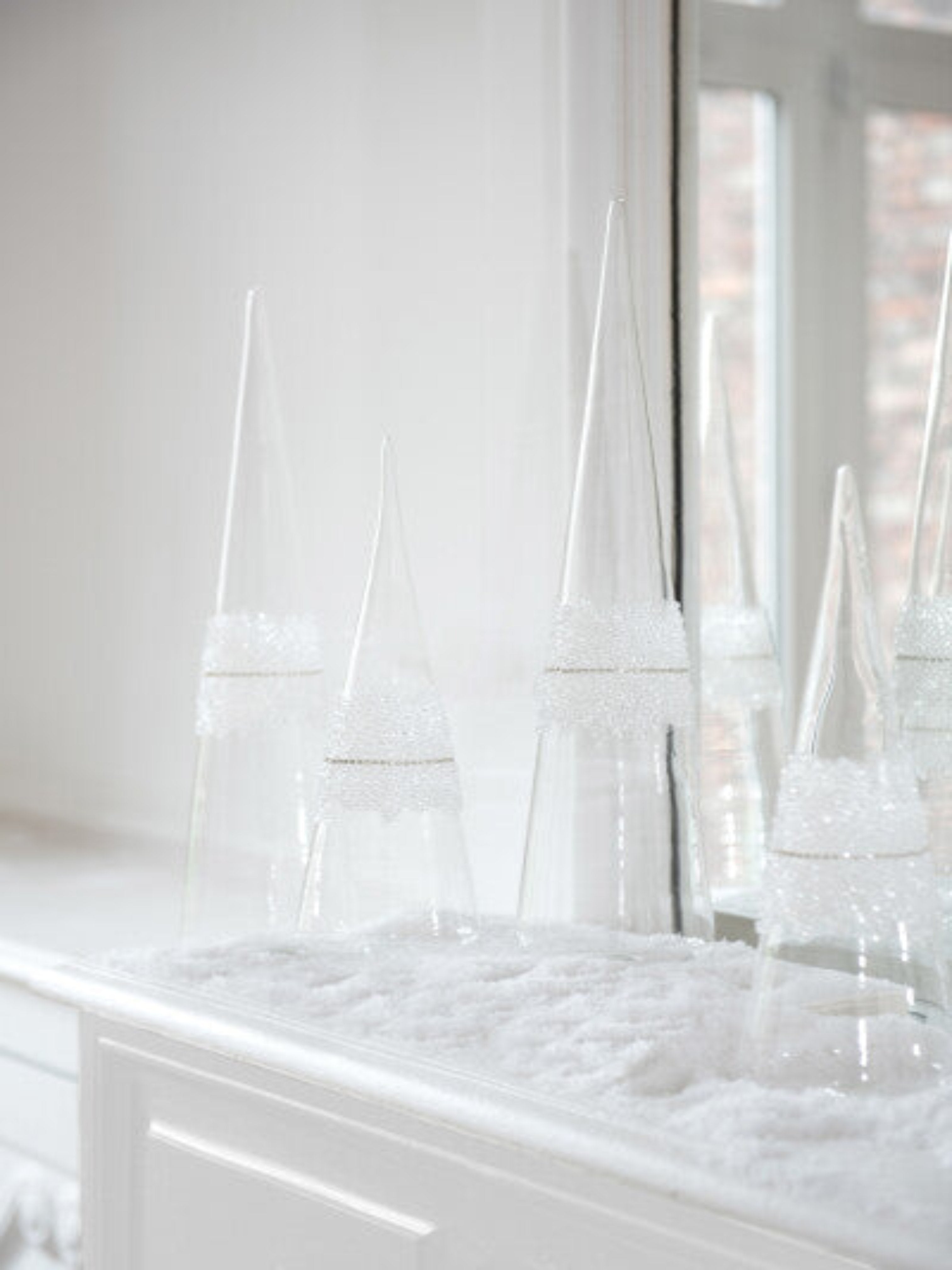 Diamante Transparent Glass Christmas Tree | Multiple Sizes