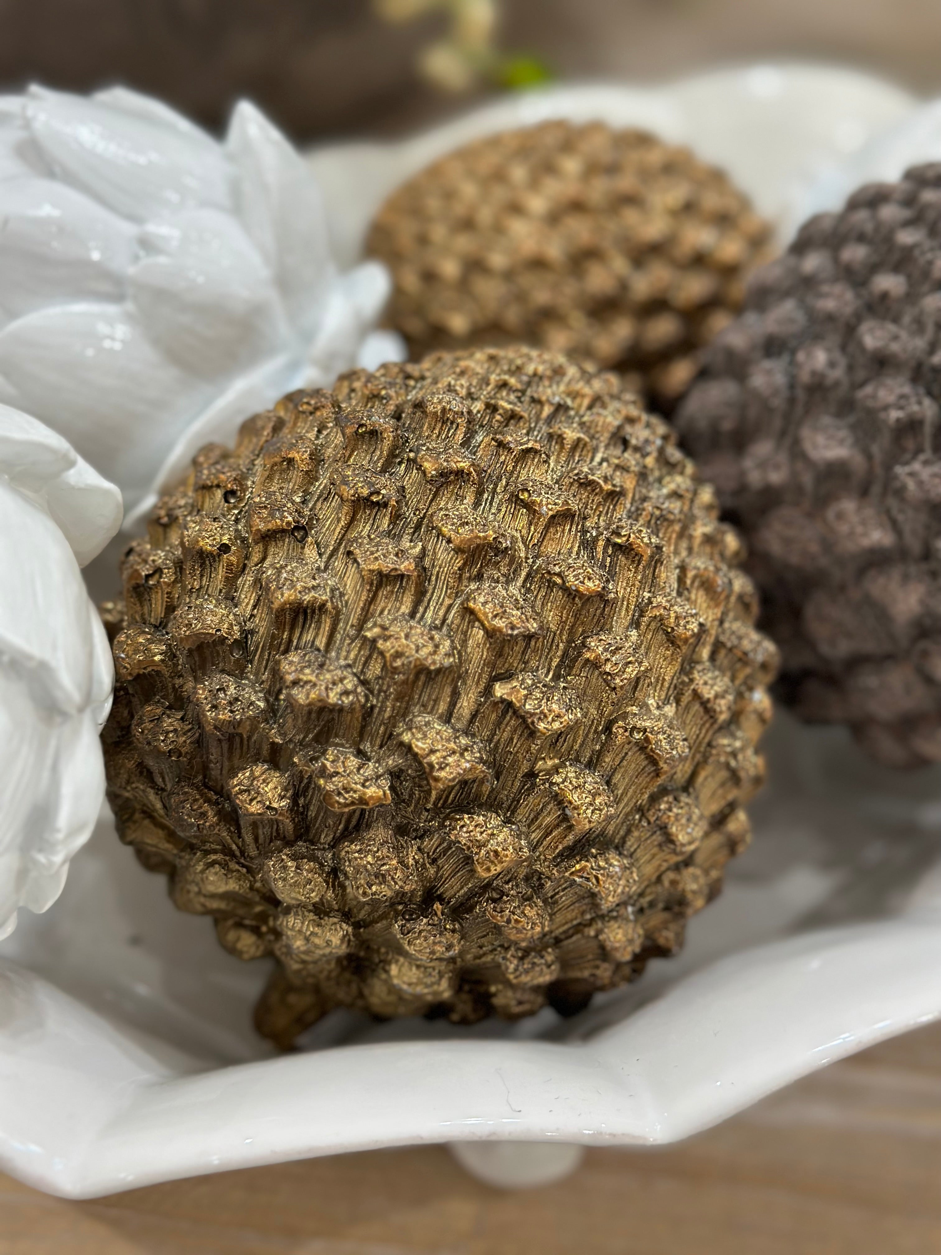 Decorative Pinecone Ornament