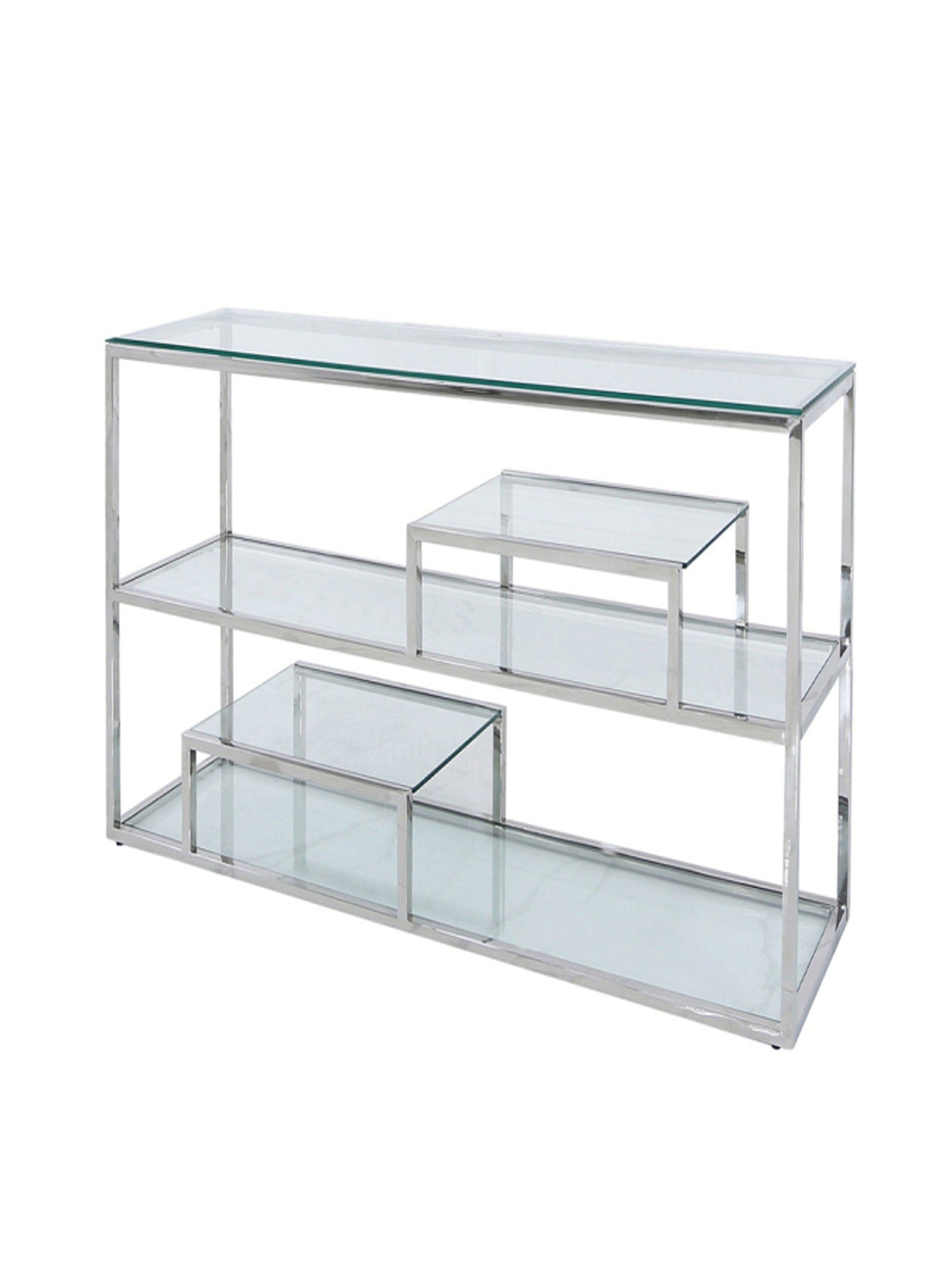 EX DISPLAY | Terano Double Display Trestle Display Unit Silver