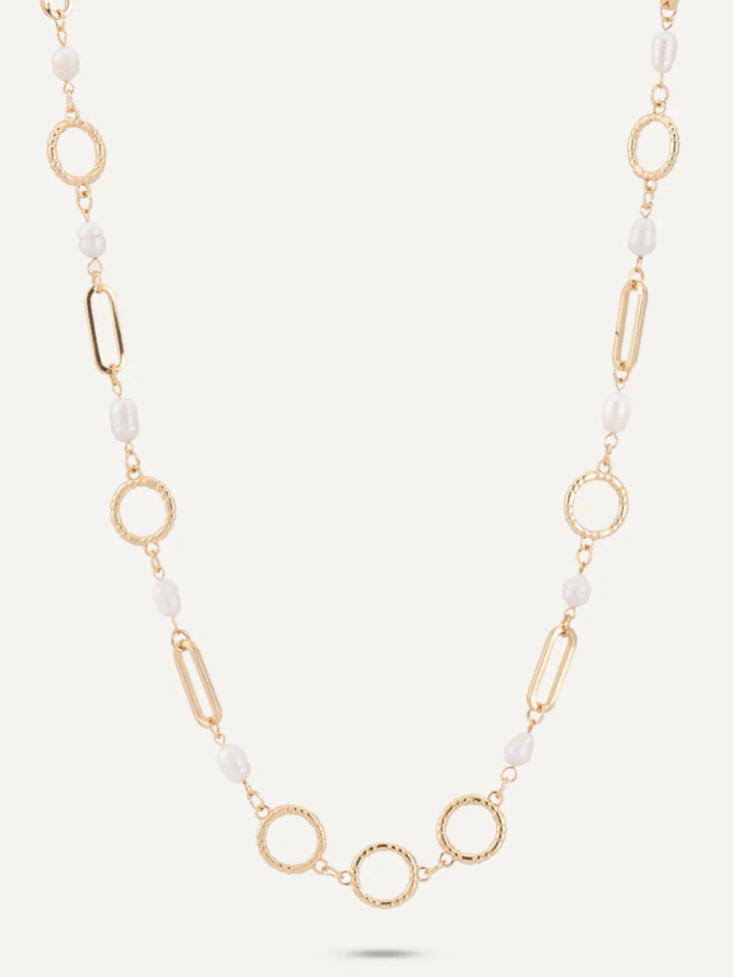 Classic Faux Pearls Lobster Clasp Necklace | Multiple Colours