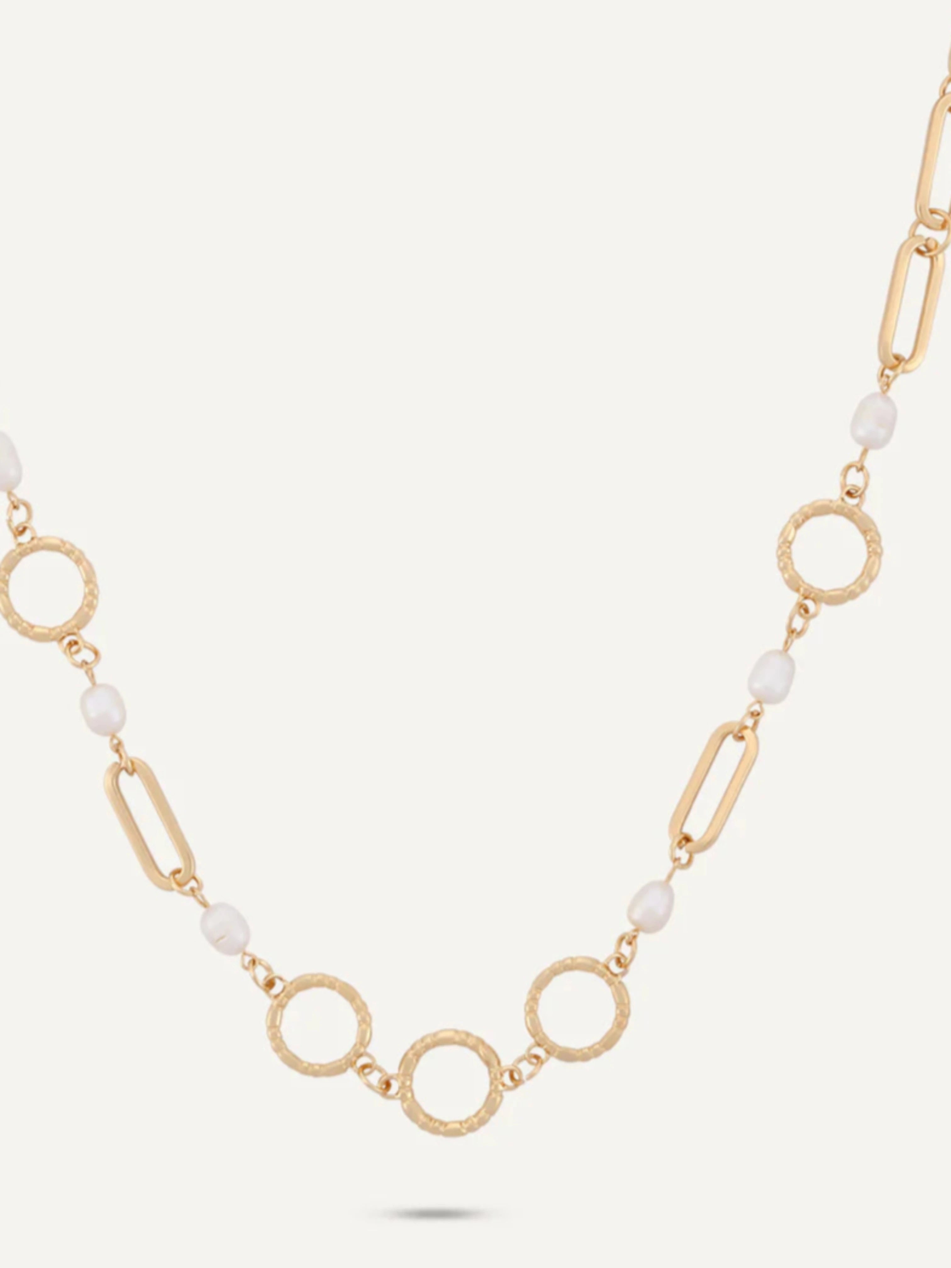 Classic Faux Pearls Short Necklace | Multiple Colours