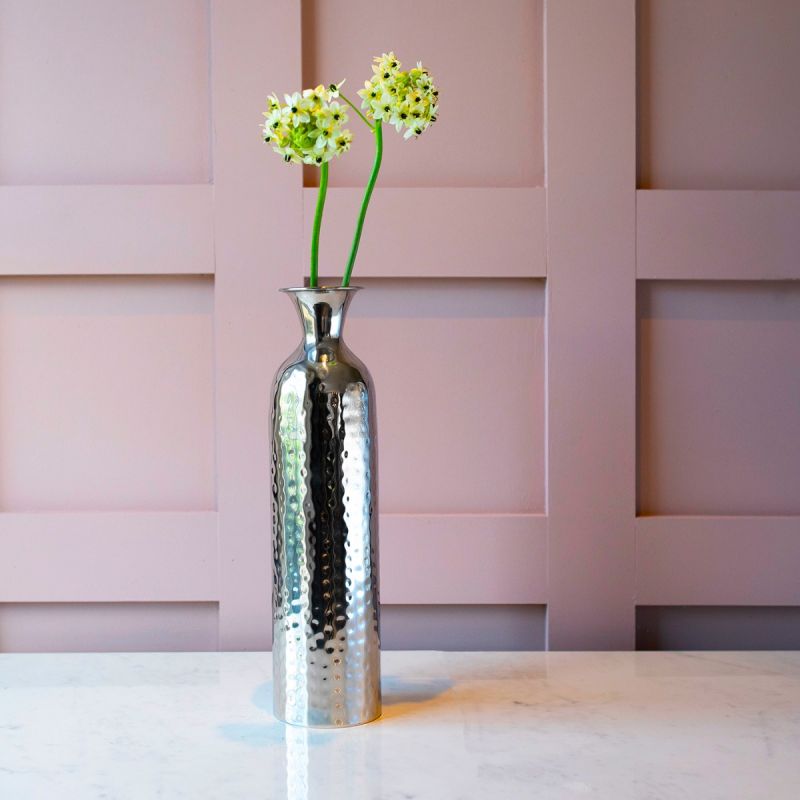 Culinary Concepts Silver Tulip Vase | Multiple Sizes