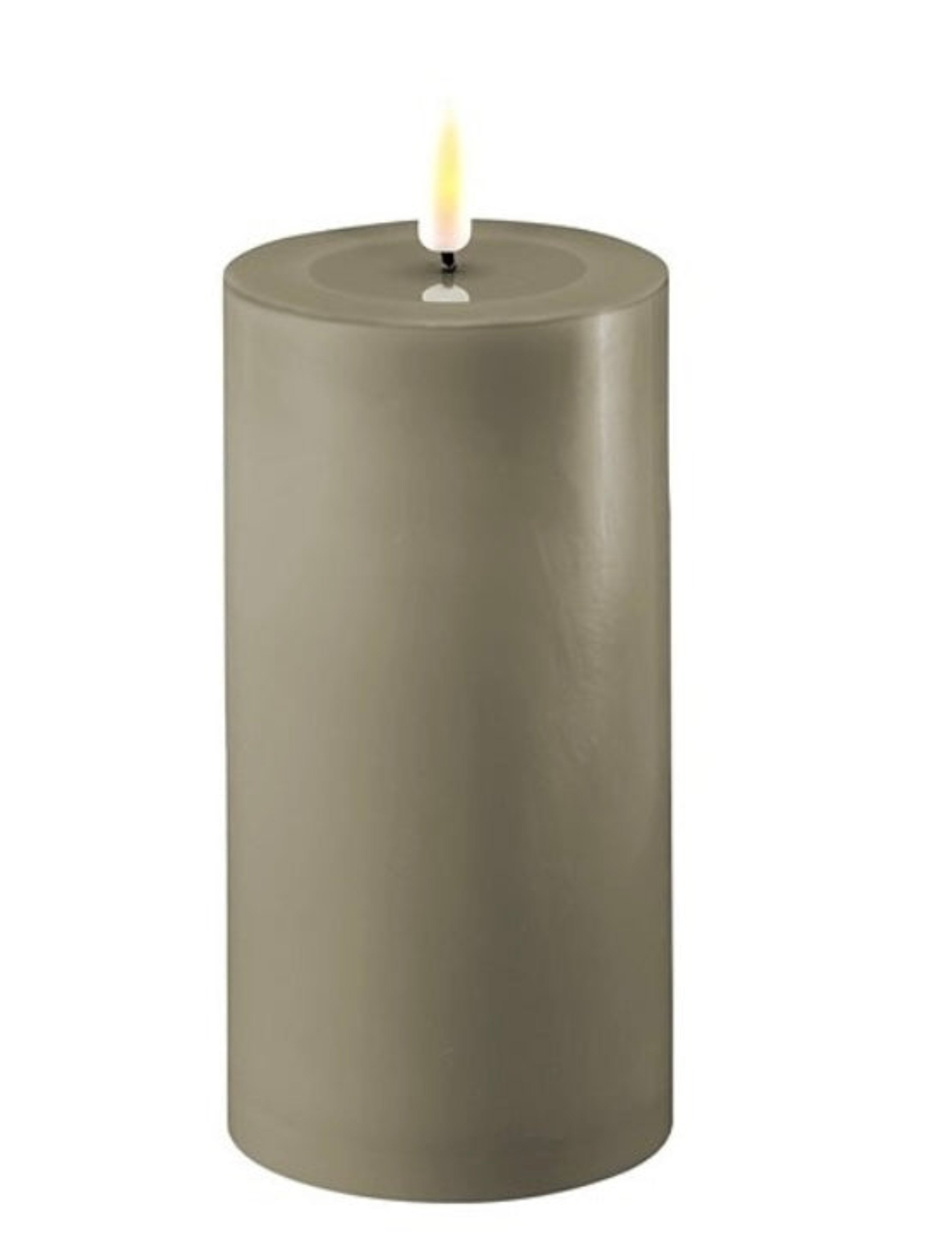 Sand Indoor LED Candle (10cm Diameter) | Multiple Sizes