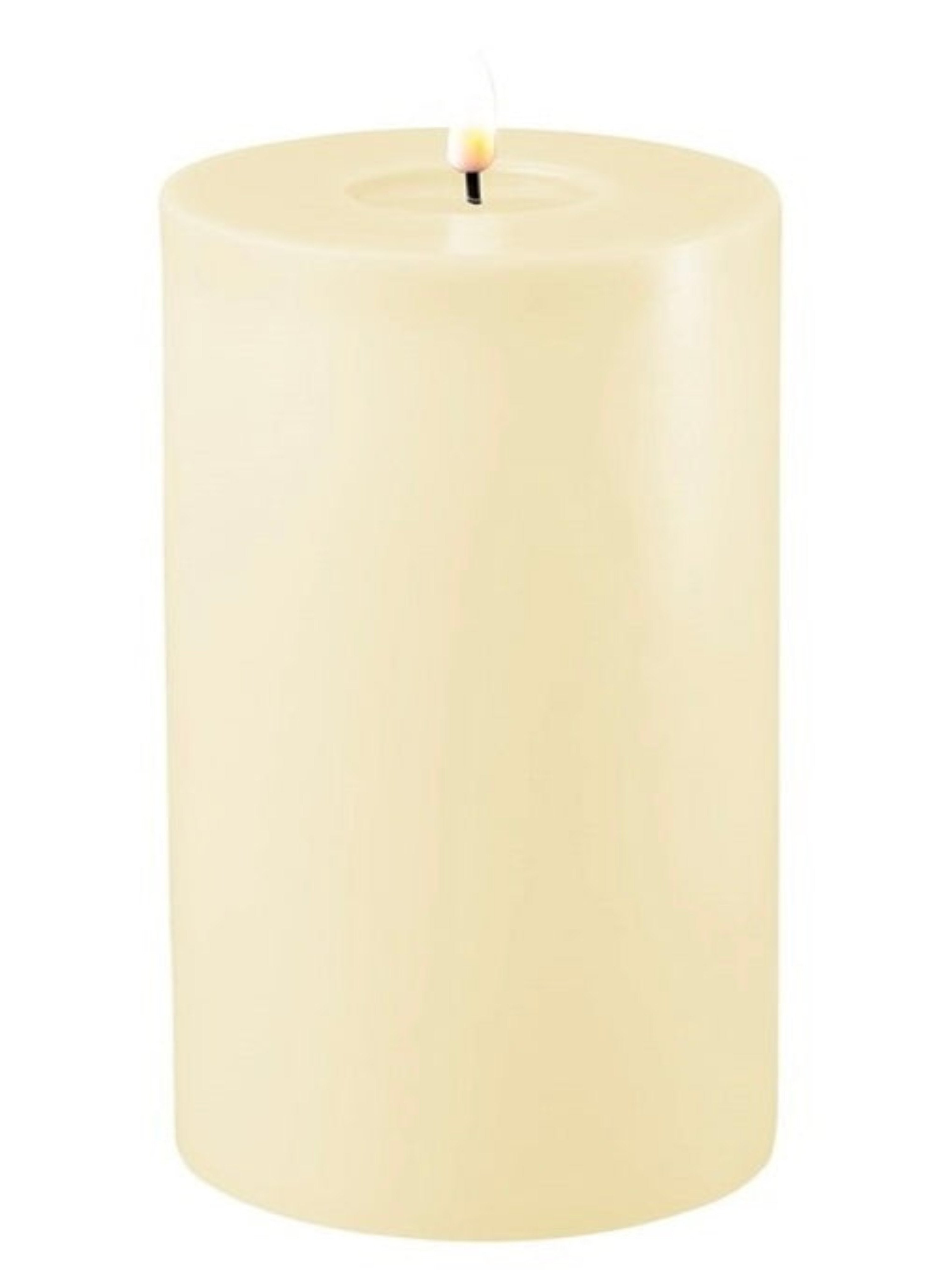 Cream Indoor LED Candle (10cm Diameter) | Multiple Sizes