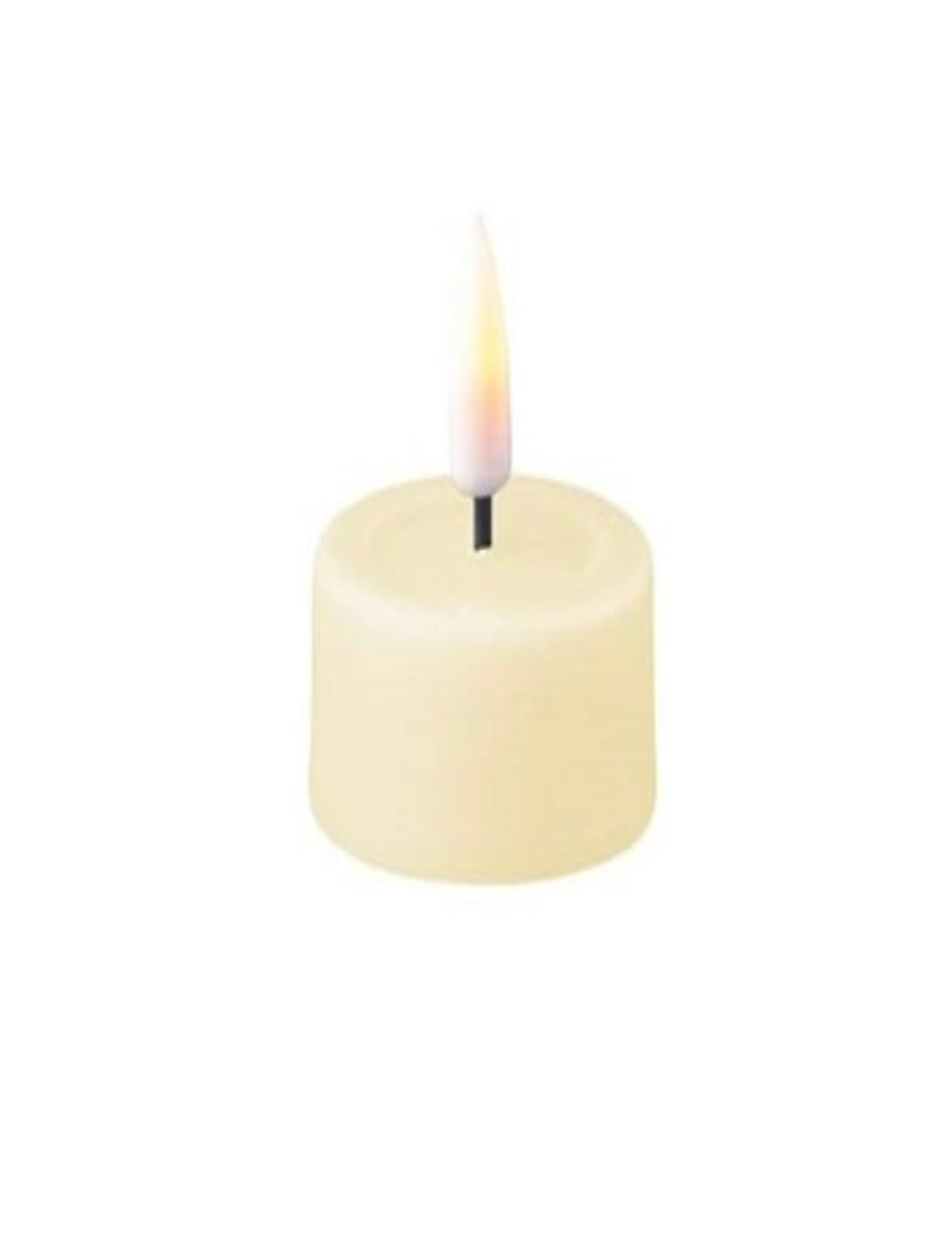 Cream Indoor LED Tealight Candle (2pcs)