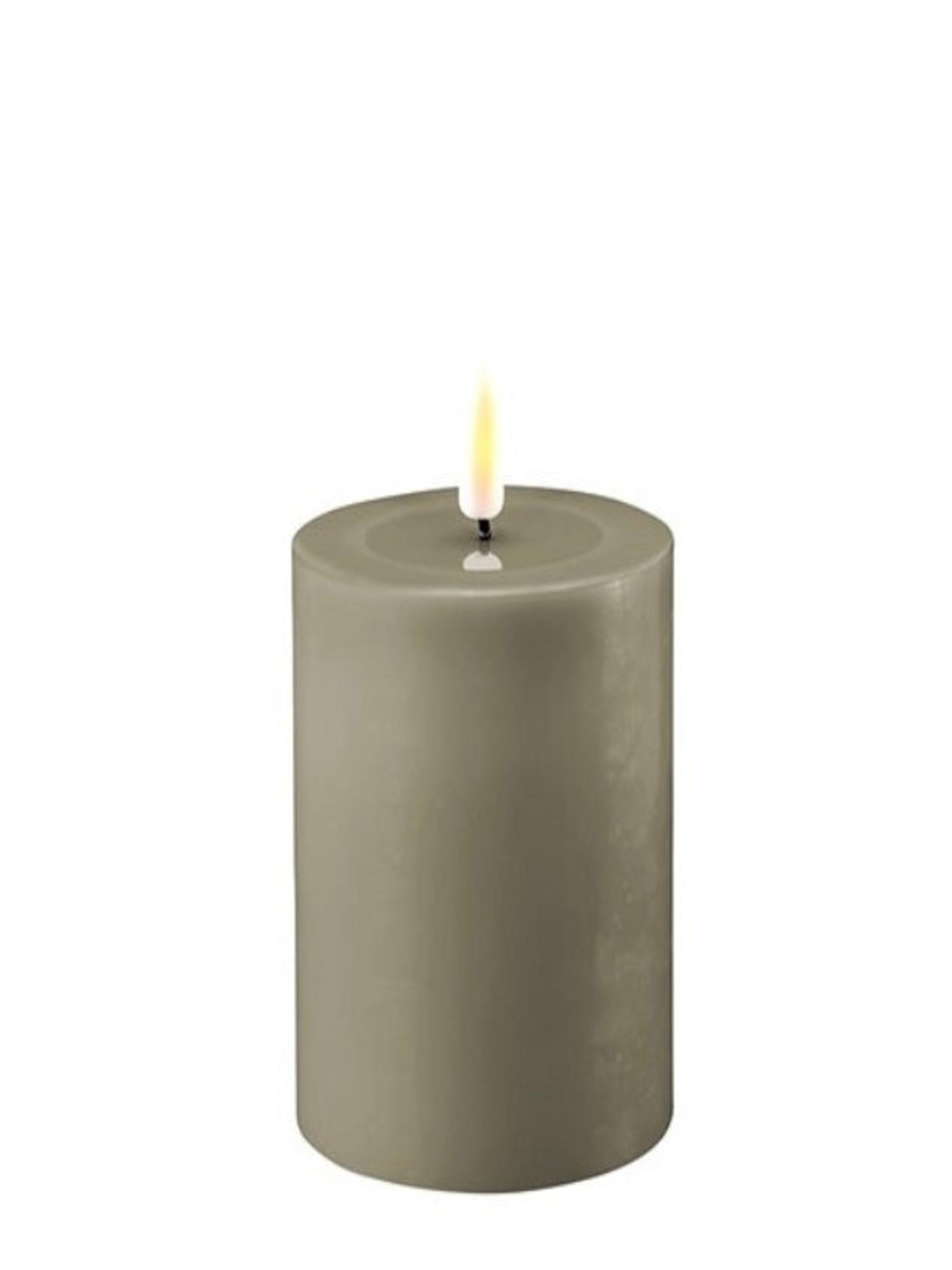 Sand Indoor LED Candle (10cm Diameter) | Multiple Sizes