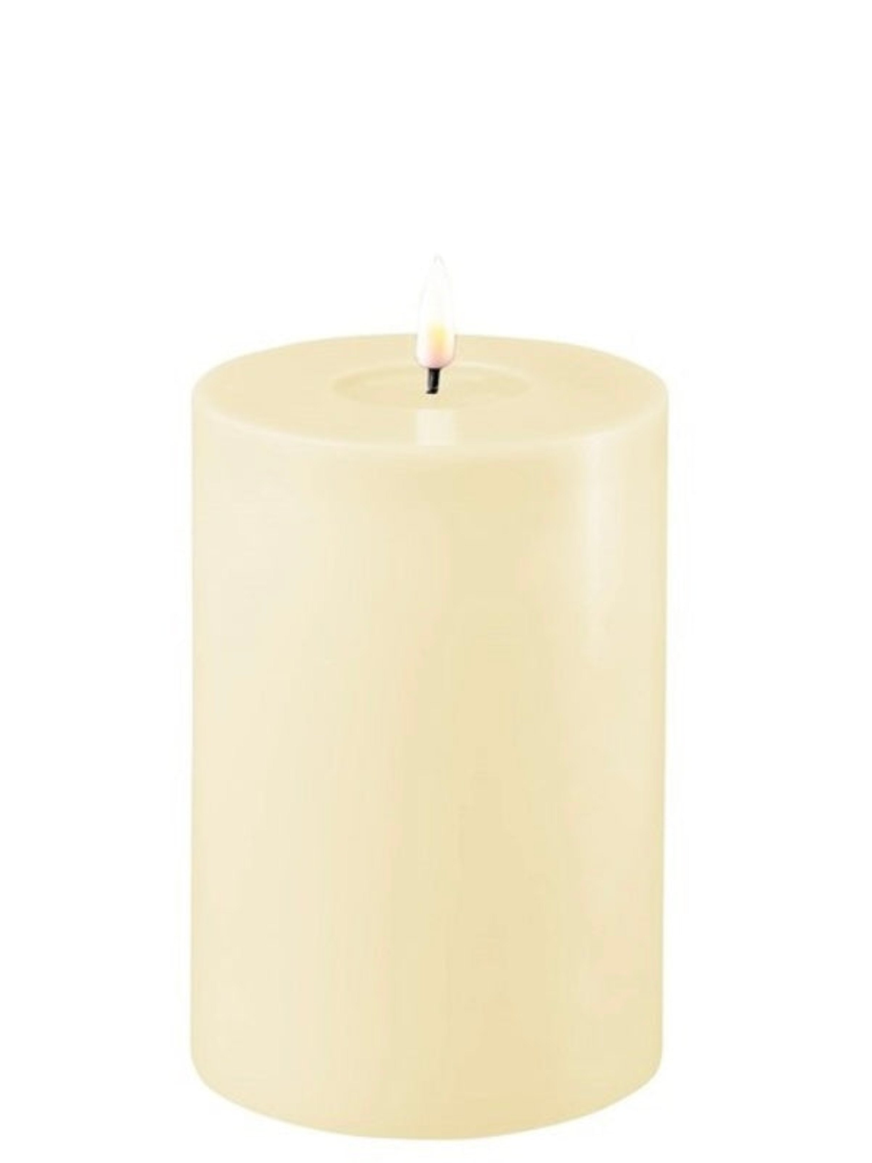 Cream Indoor LED Candle (10cm Diameter) | Multiple Sizes