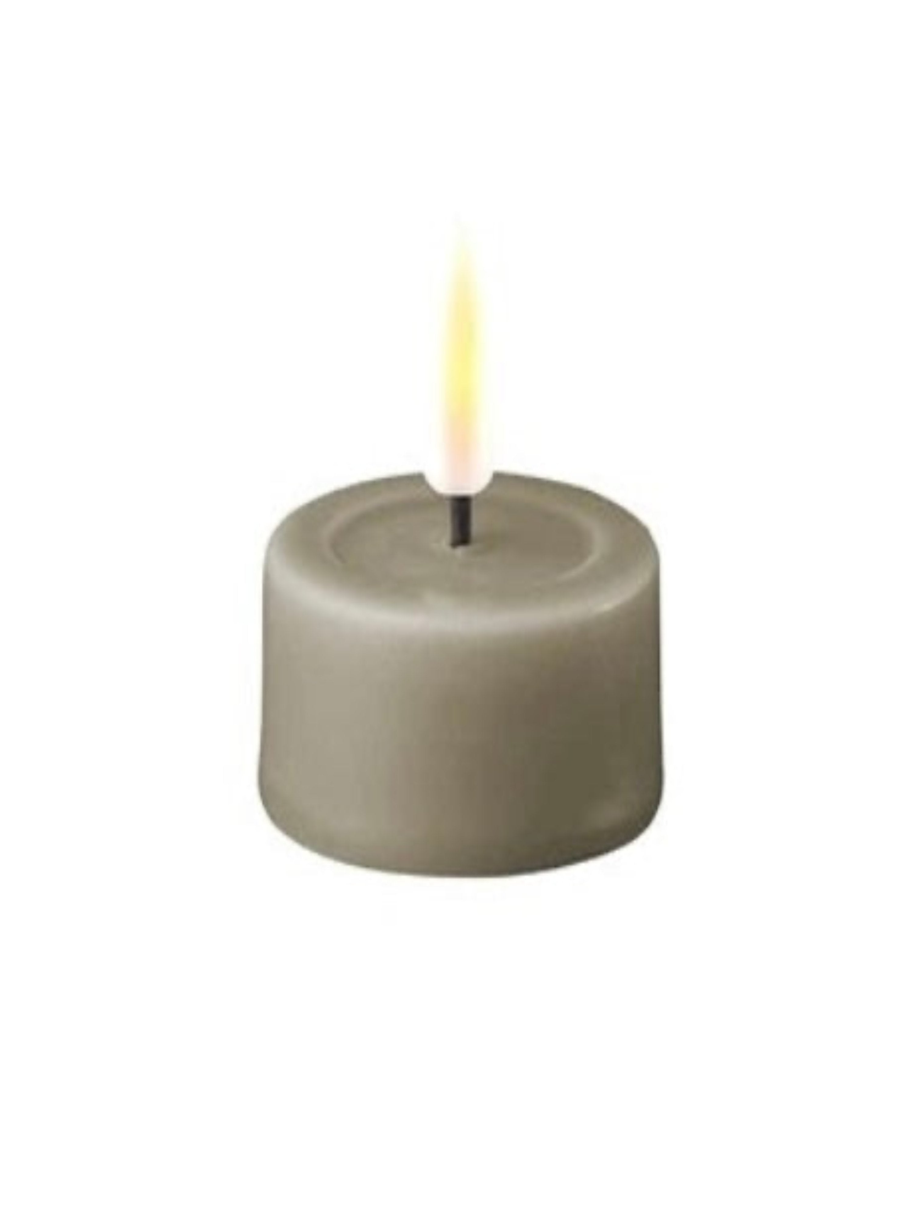 Sand Indoor LED Tealight Candle (2pcs)