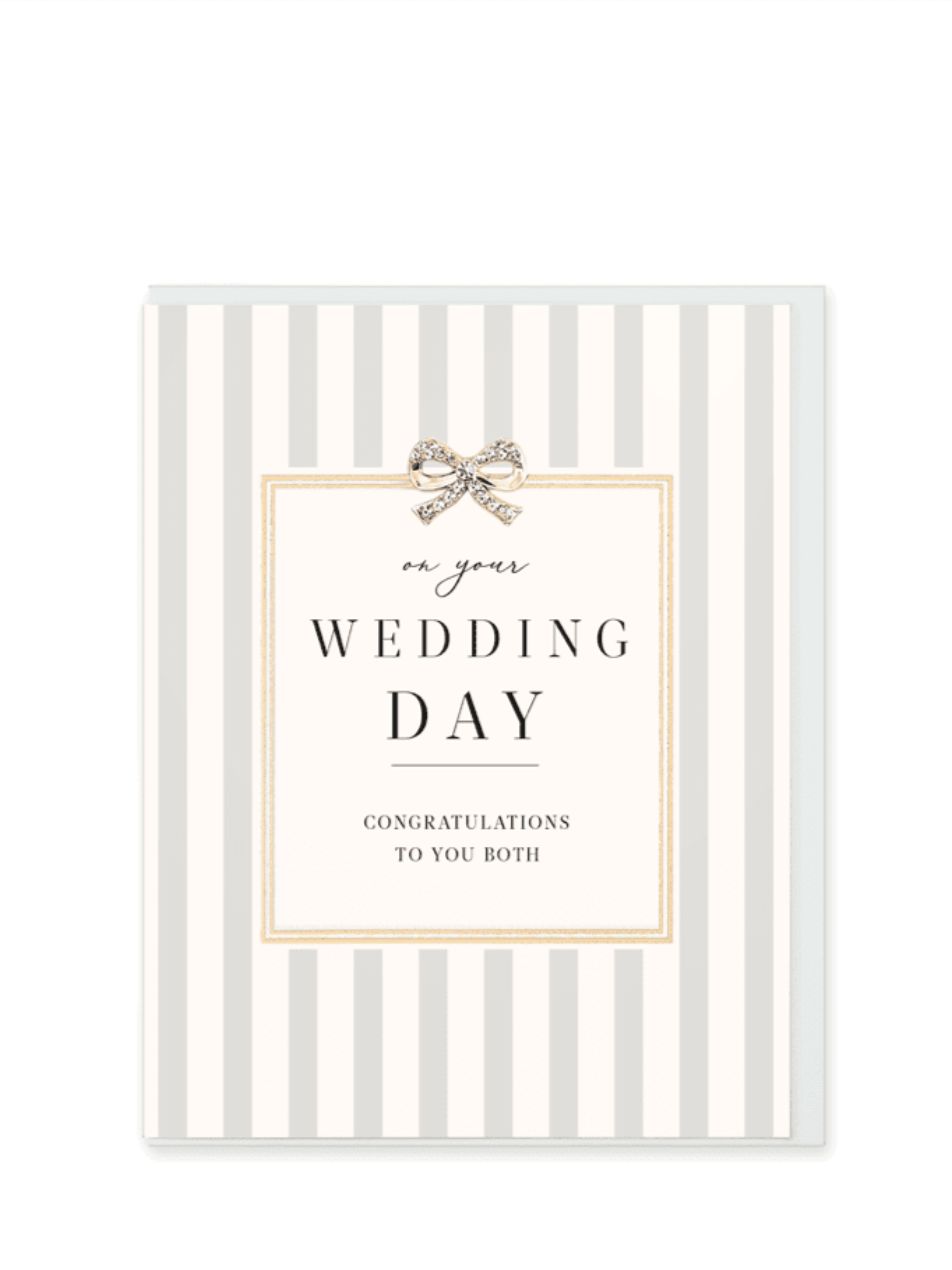 On Your Wedding Day, Congratulations Card