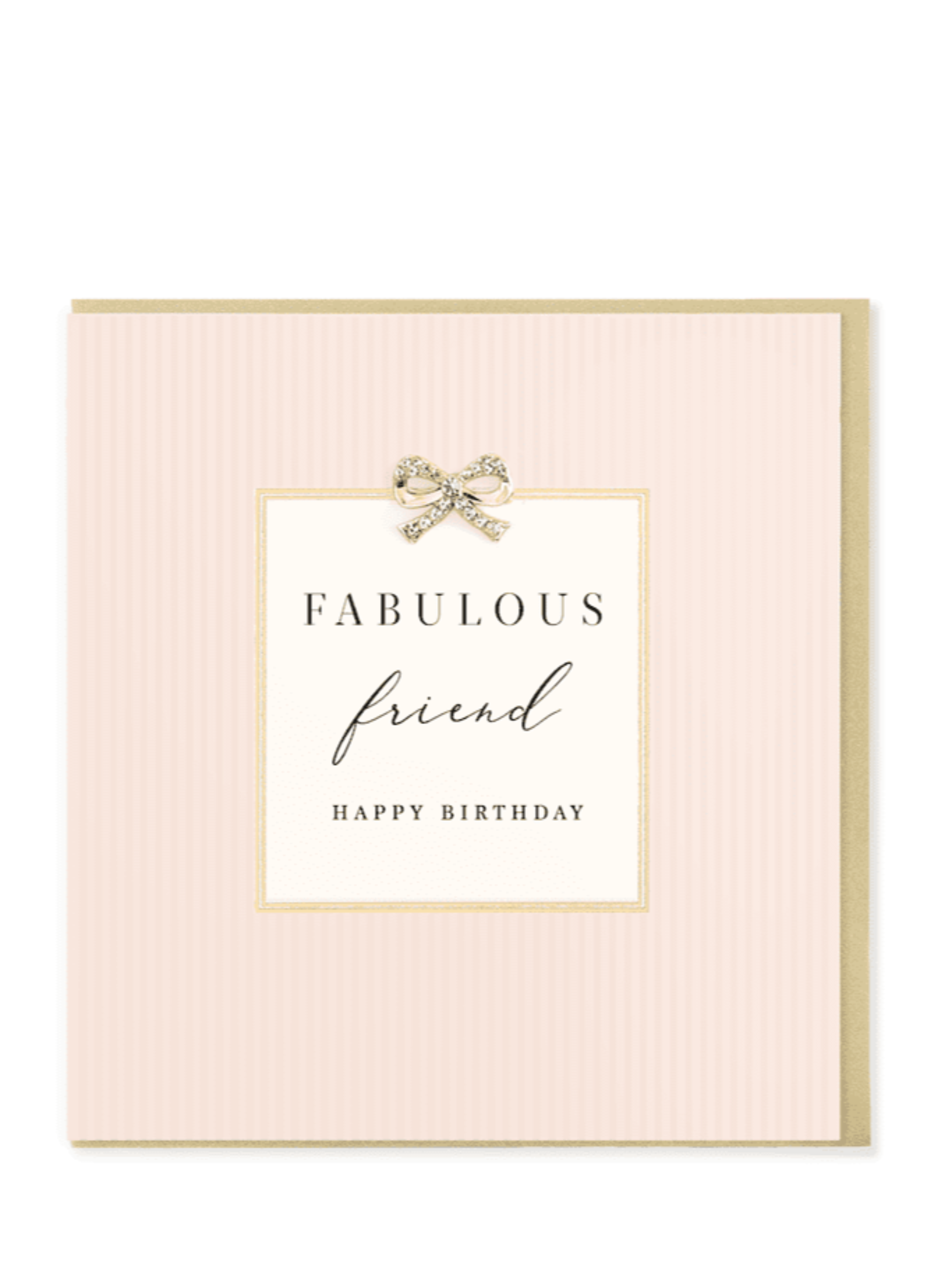 Fabulous Friend Happy Birthday Card