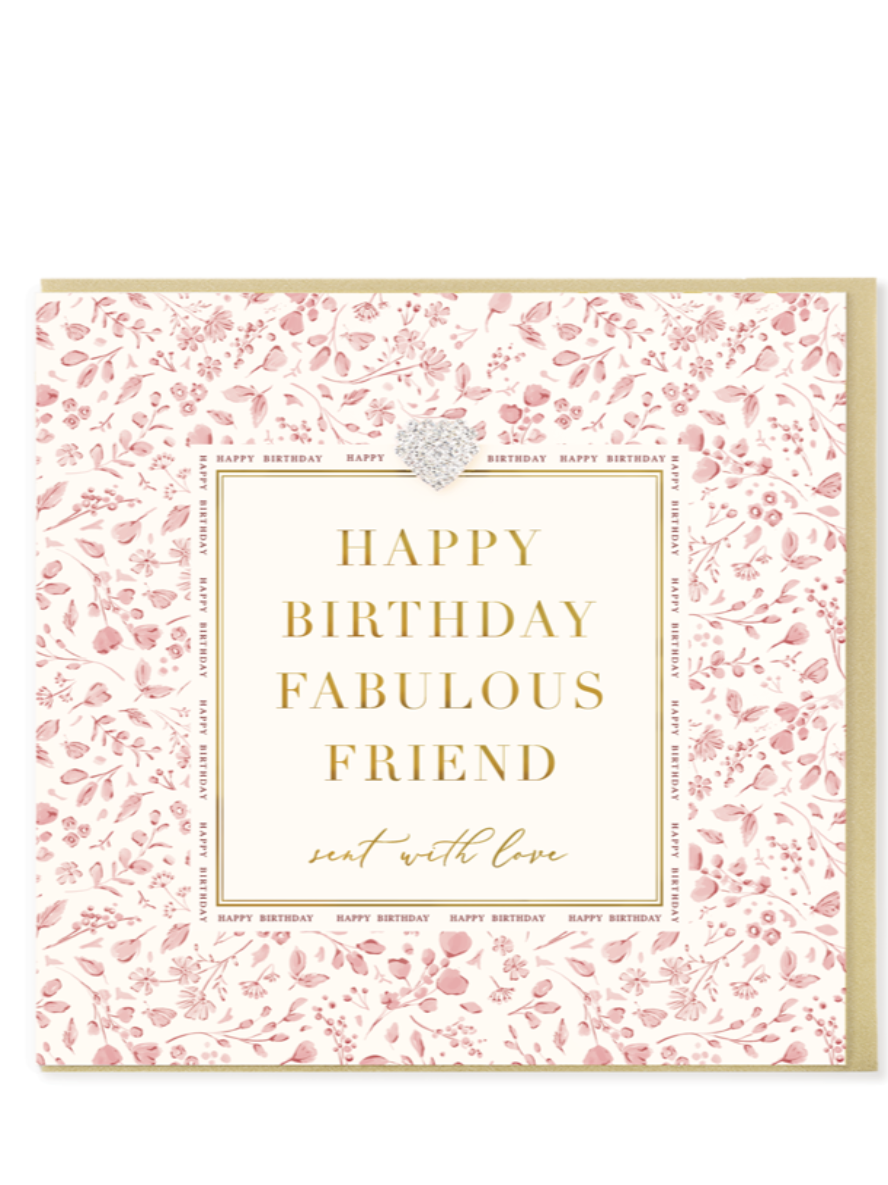 Happy Birthday Fabulous Friend Card