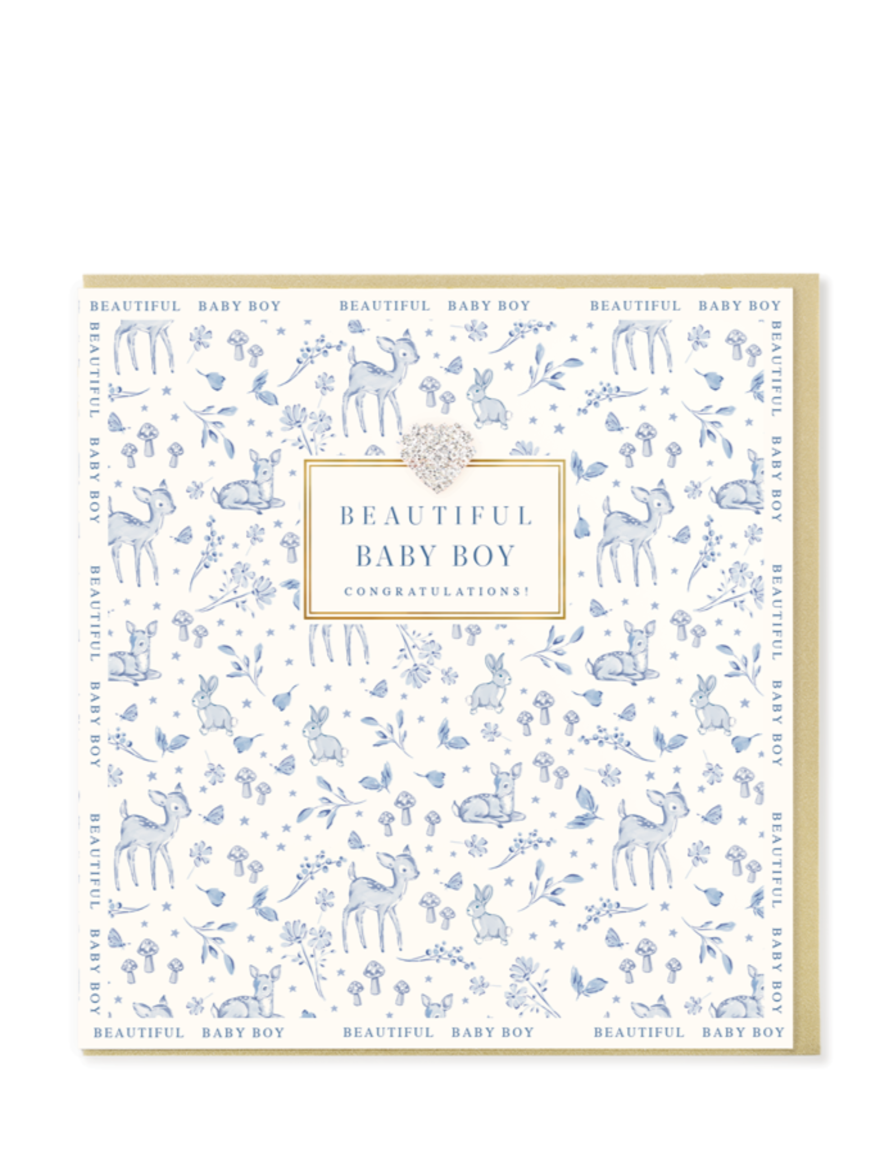 Beautiful Baby Boy Card