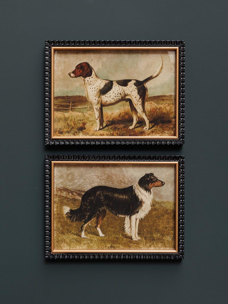 Set of 2 Framed Hunting Dogs