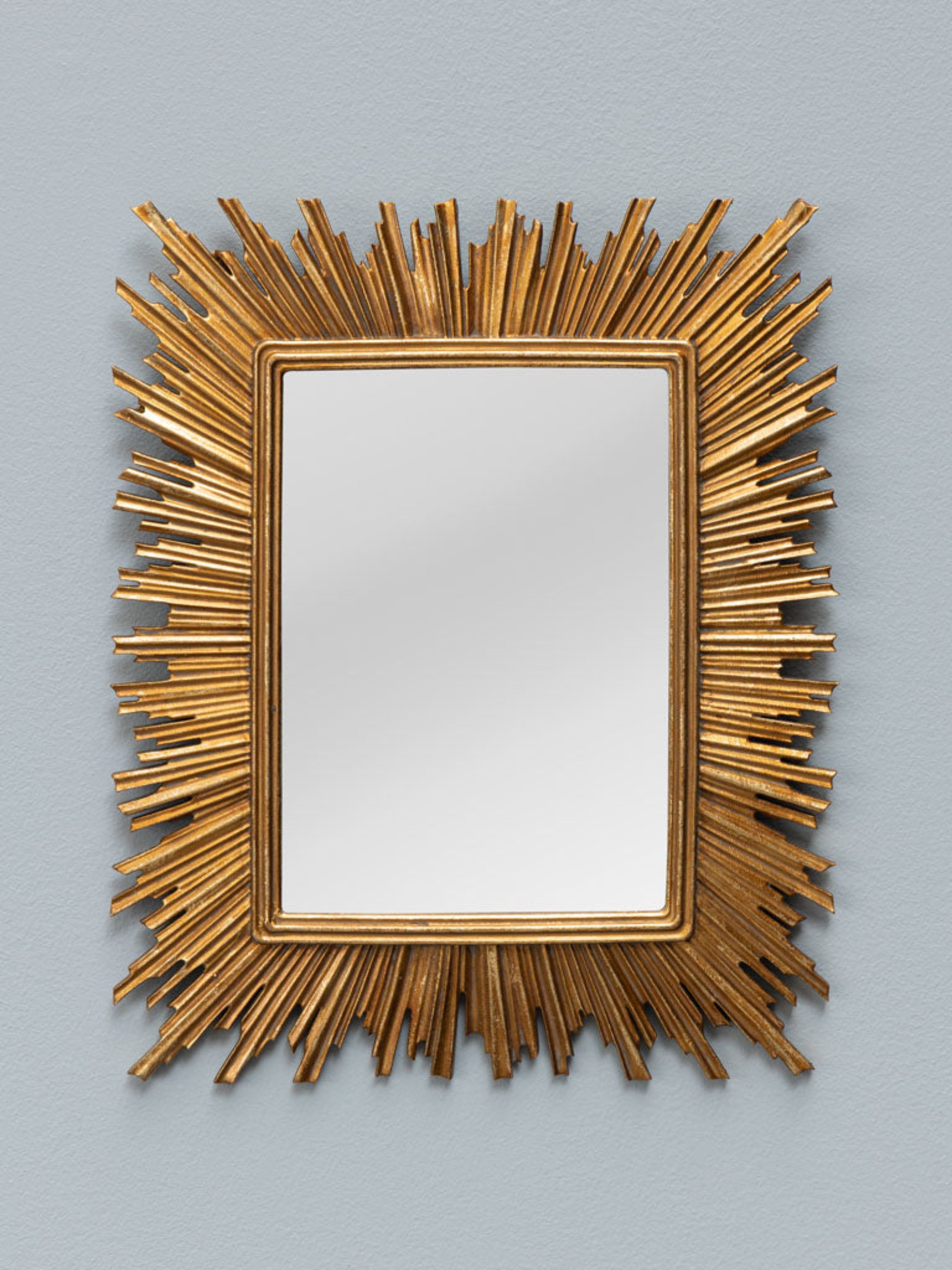 Rectangular Sun Convex Mirror