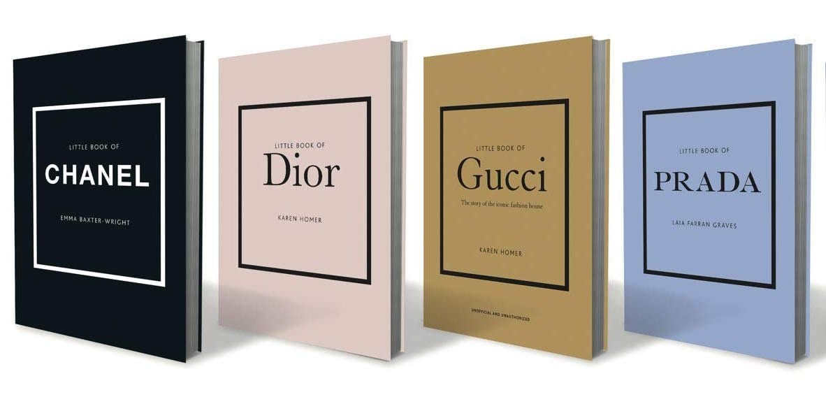 Designer inspired books gucci chanel dior hinch hinched